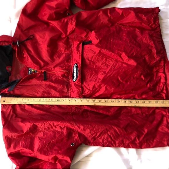 Vtg Quarter Zip Pullover Kangaroo Pouch Jacket - Picture 10 of 14